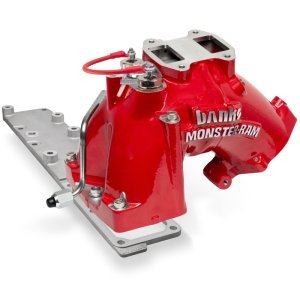 Ram 4500 Performance Air Intake - Banks Power - Monster-Ram - Red - `19-`24